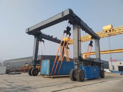 The commissioning of 100 ton travel lift has been successfully completed