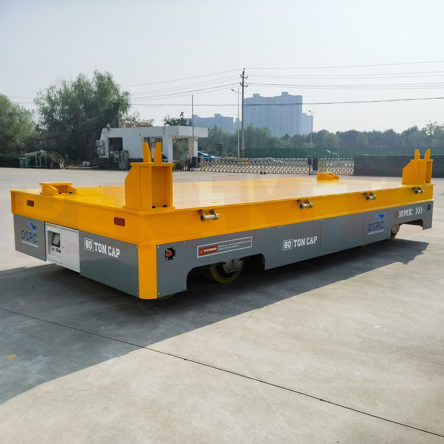 heavy duty hydraulic turning transfer car