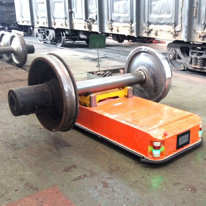 materials automatic trackless transfer trolley