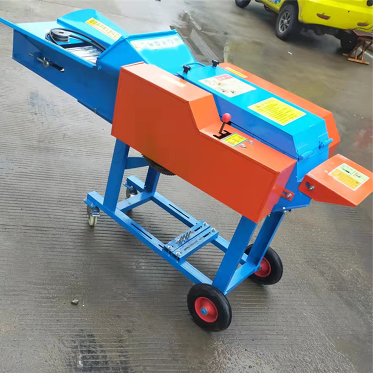 Hay cutting machine