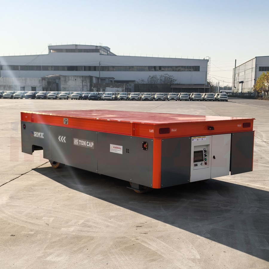 Load Transporter Machine Heavy load 25 Tons Battery Lifting Trackless Transfer Cart-Henan ...