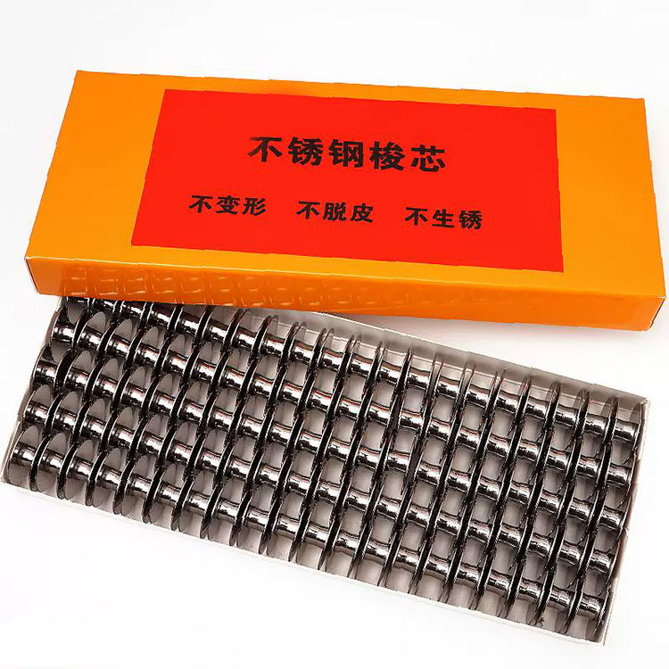 Embroidery machine stainless steel shuttle core, super hard, wear-resistant, rust resistant, 1.0 times the diameter, 2.1cm stainless steel shuttle core