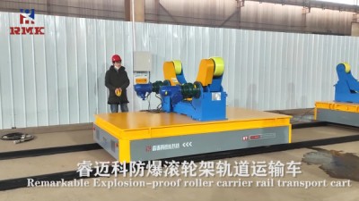 Rail transfer trolley