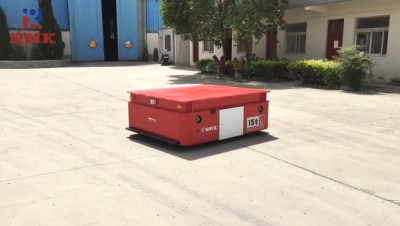 Customized trackless transfer cart