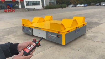 Customized trackless transfer cart