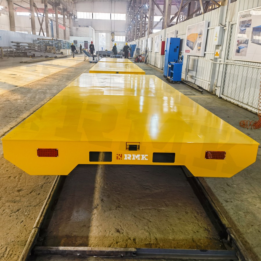 steel plate rail transfer cart