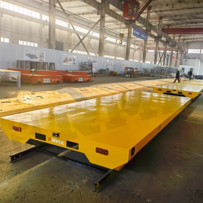 5 Tons Steel Billet Battery Rail Transfer Cart