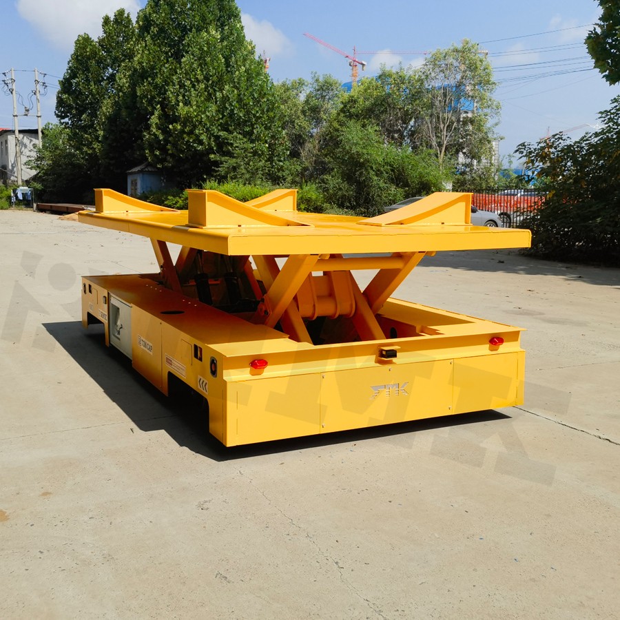 steel pipe battery transfer trolley