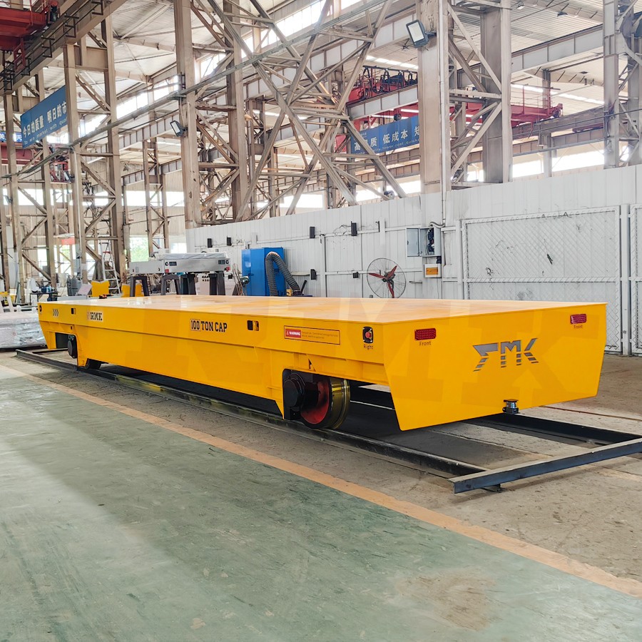 100 tons Industrial Rail Transfer trolley
