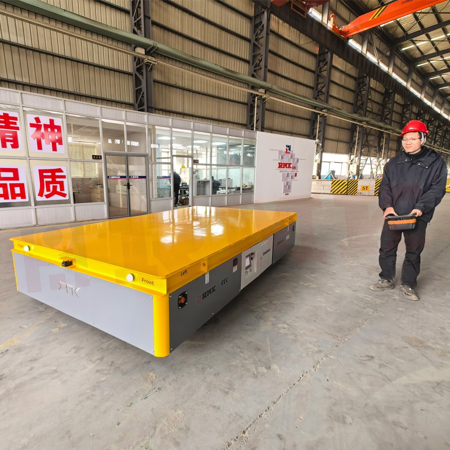 5 tons battery powered omni-directional transfer trolleys