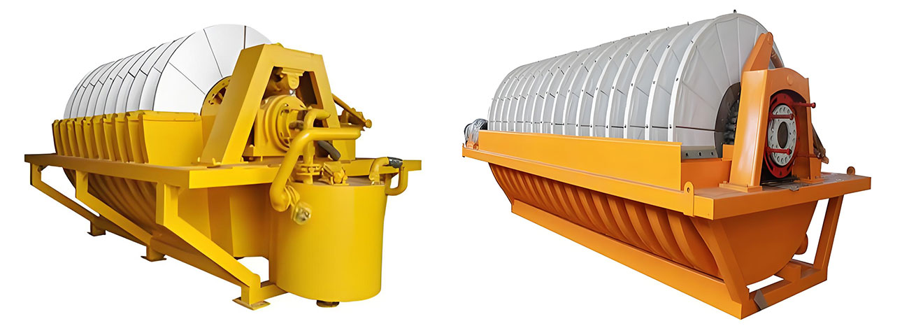 The difference between ceramic vacuum disc filter and vacuum disc filter