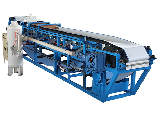 Horizontal belt filter Horizontal belt filter