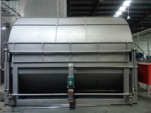 Precoat discharge rotary vacuum drum filter Precoat discharge rotary vacuum drum filter