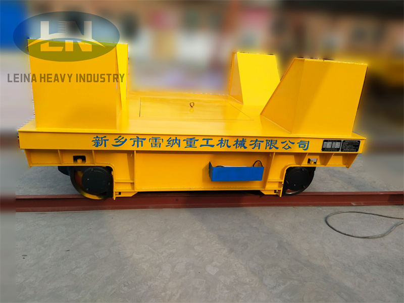 Aluminium roll transfer cart