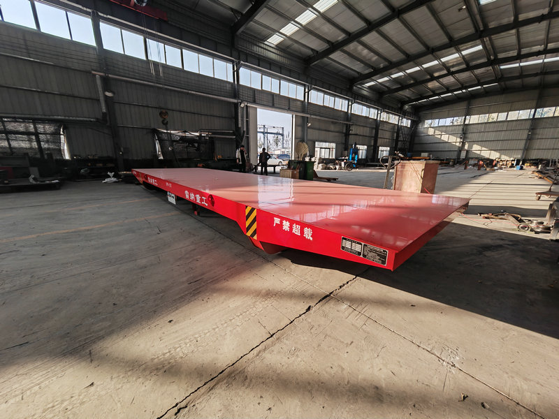 20_Ton_Customized_Steel_Rail_Low_Voltage_Powered_Transfer_Trolley_(3)