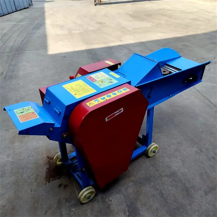 Grass chaff cutter machine animal grass straw feed crusher