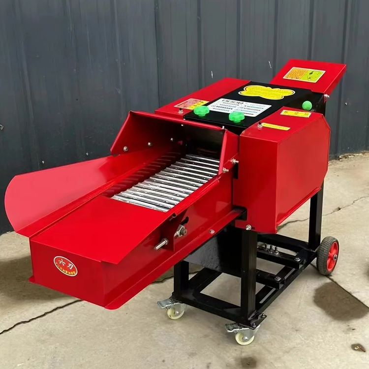 Chaff straw crusher