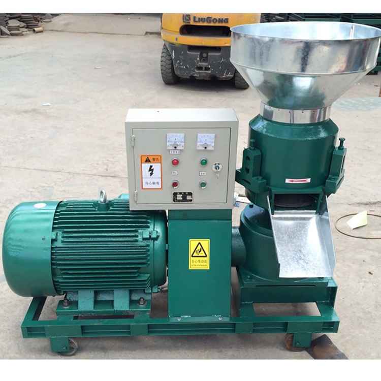 Pellet feed machine