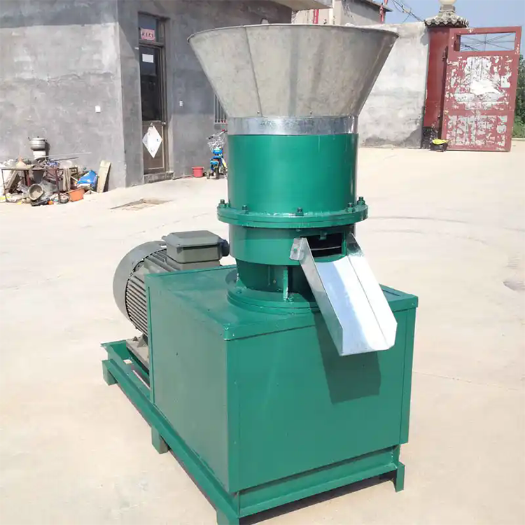 Electric Flat Die Feed Pellet Machine for Home Use