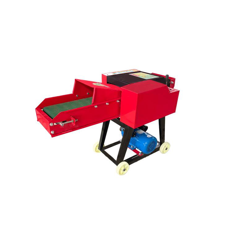 Hay chopping machine