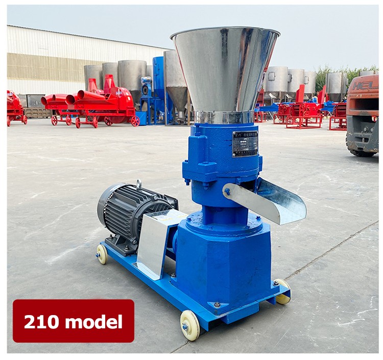 Small flat mold granulator