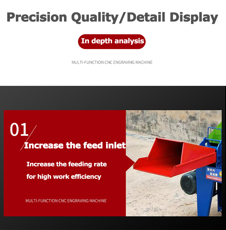 Dry and wet dual-use grass straw crusher